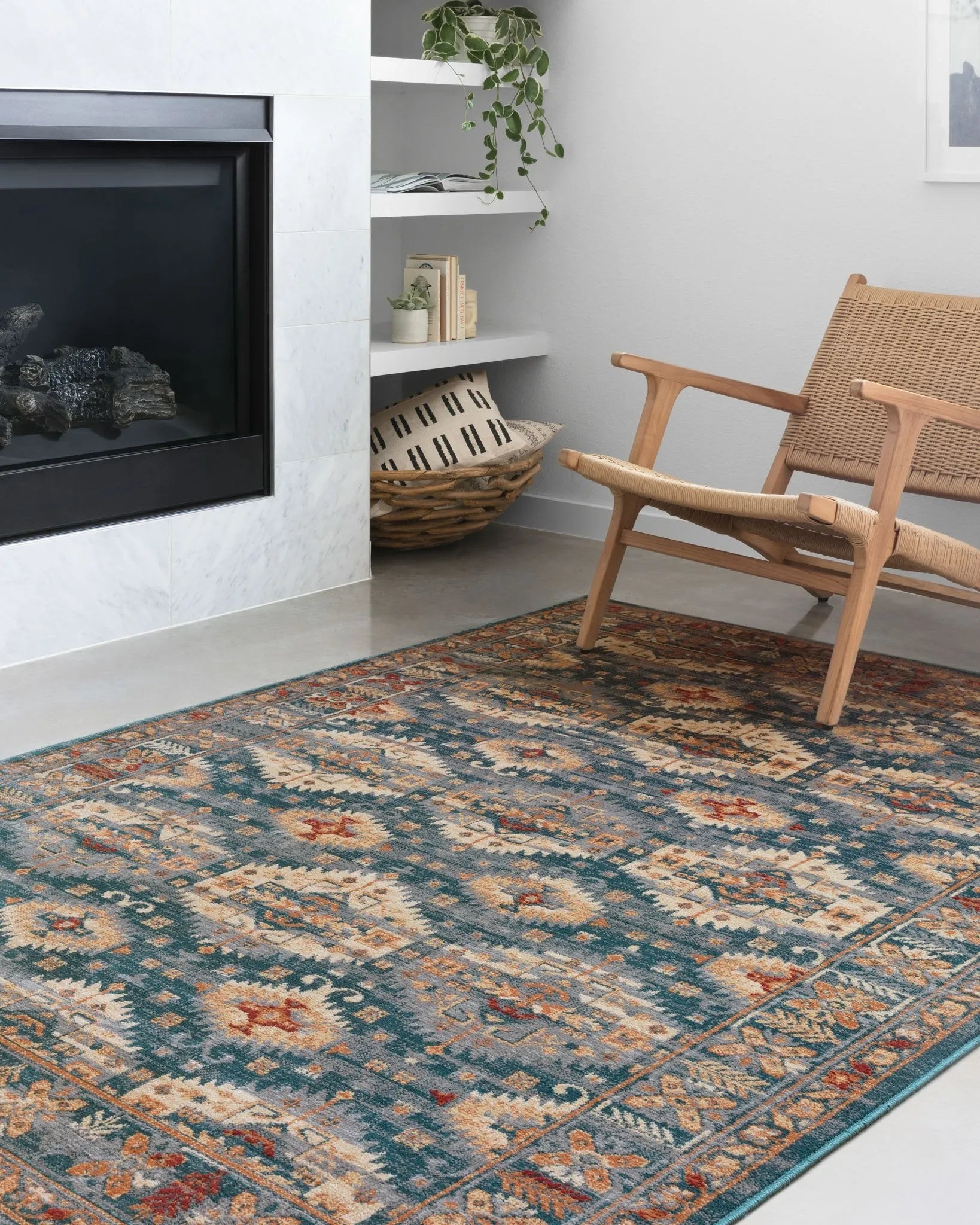 Isadora ISA-06 Lagoon/Multi Rug - Baconco