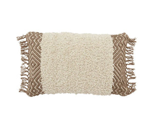 Isko ISK02 Cream/Taupe Pillow - Baconco