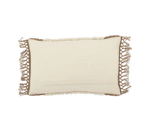 Isko ISK02 Cream/Taupe Pillow - Baconco