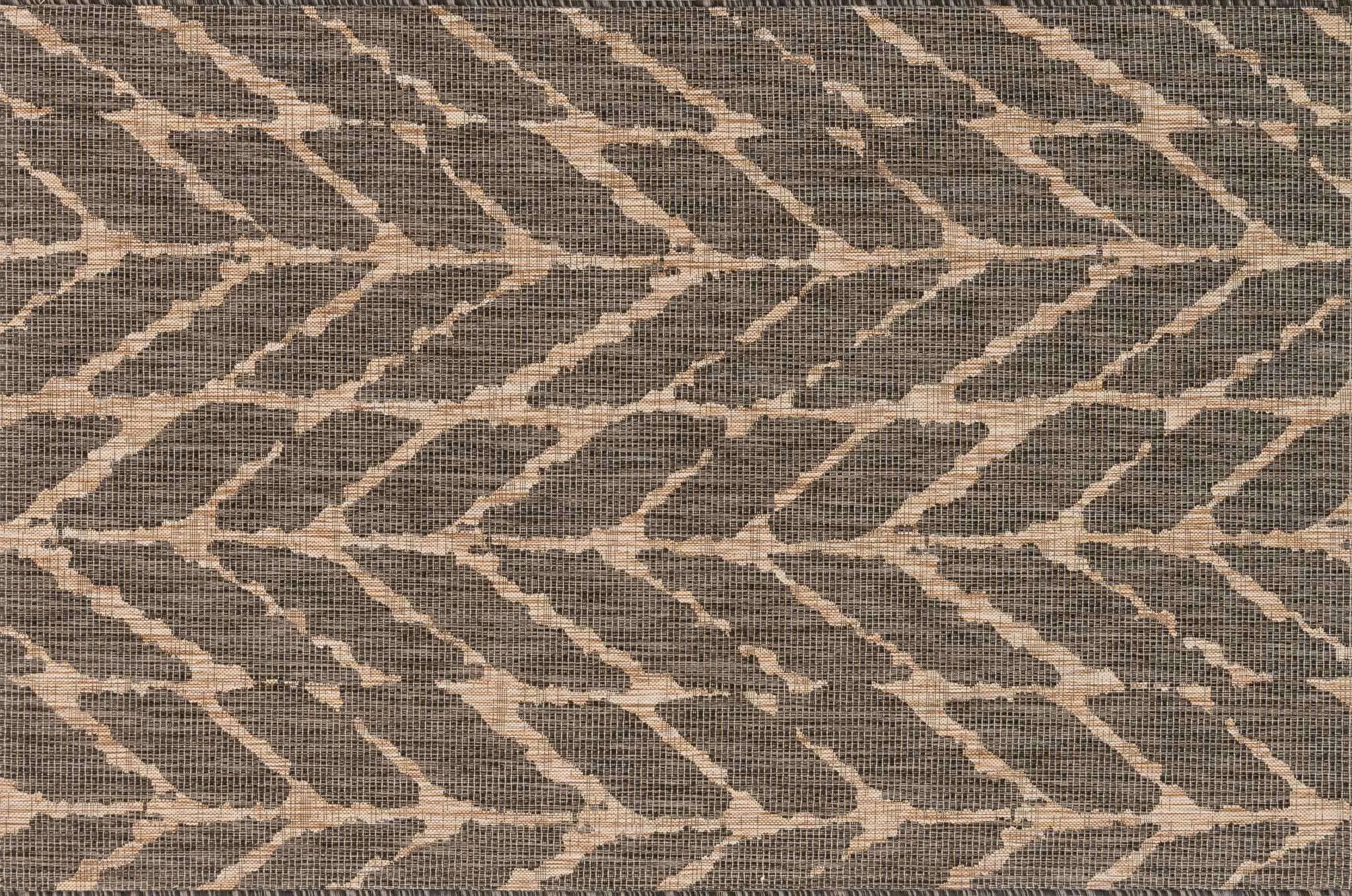 Isle IE 02 Charcoal / Mocha Rug - Baconco