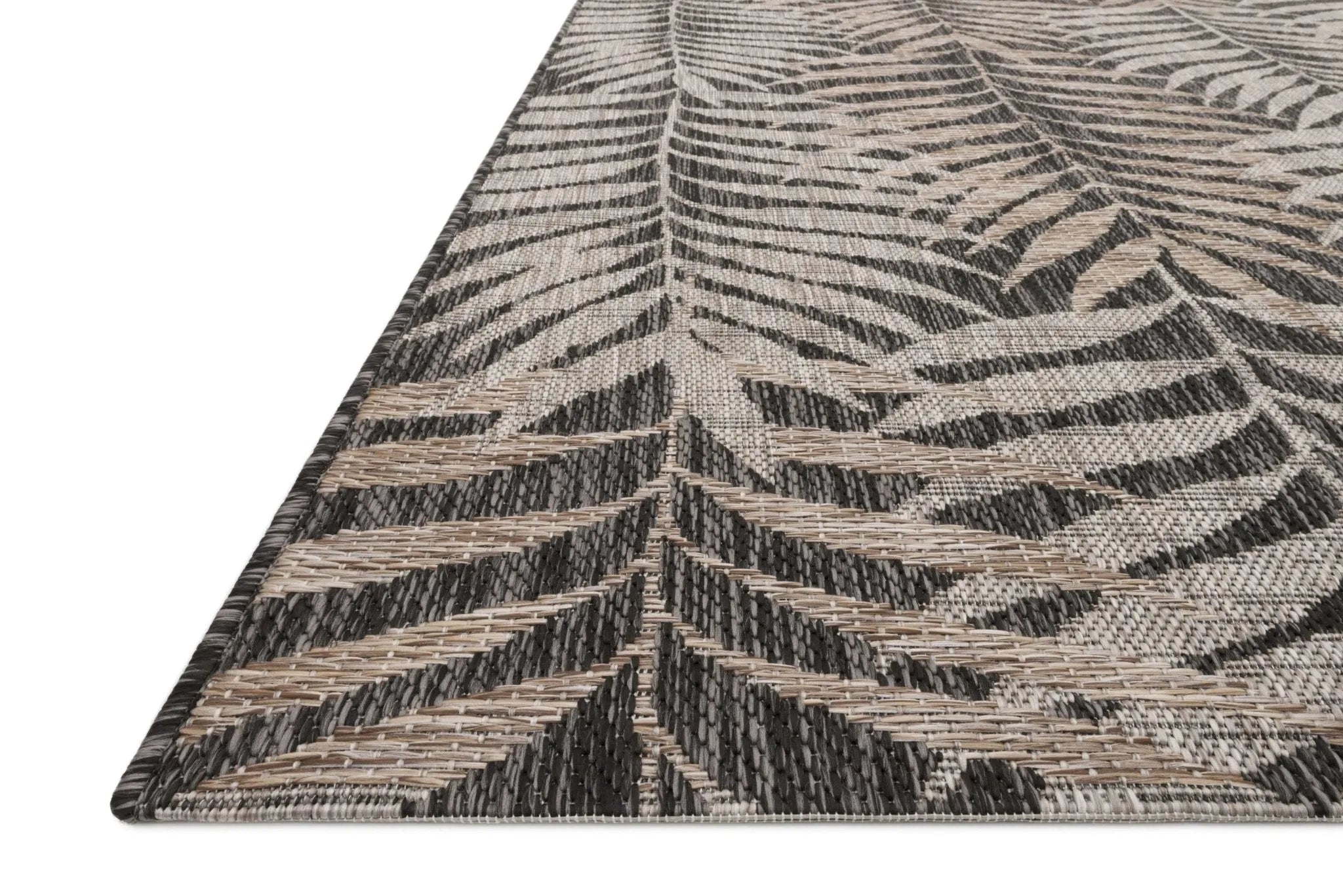 Isle IE 08 Natural Black Rug - Baconco