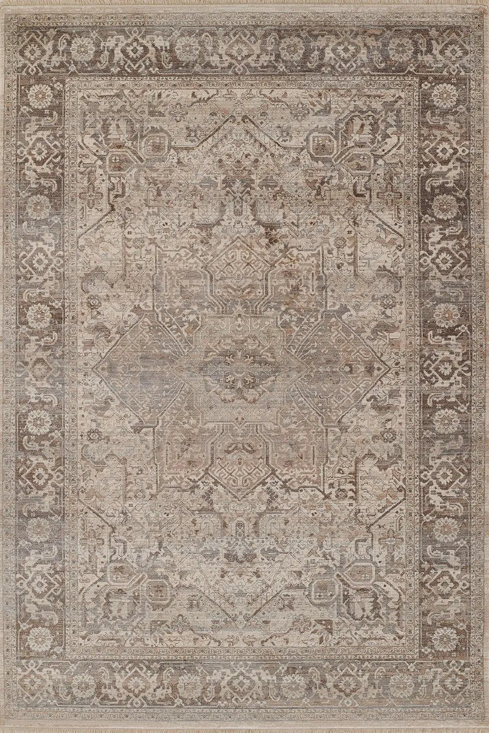 Izmir IZ-10 Grey Rug - Baconco