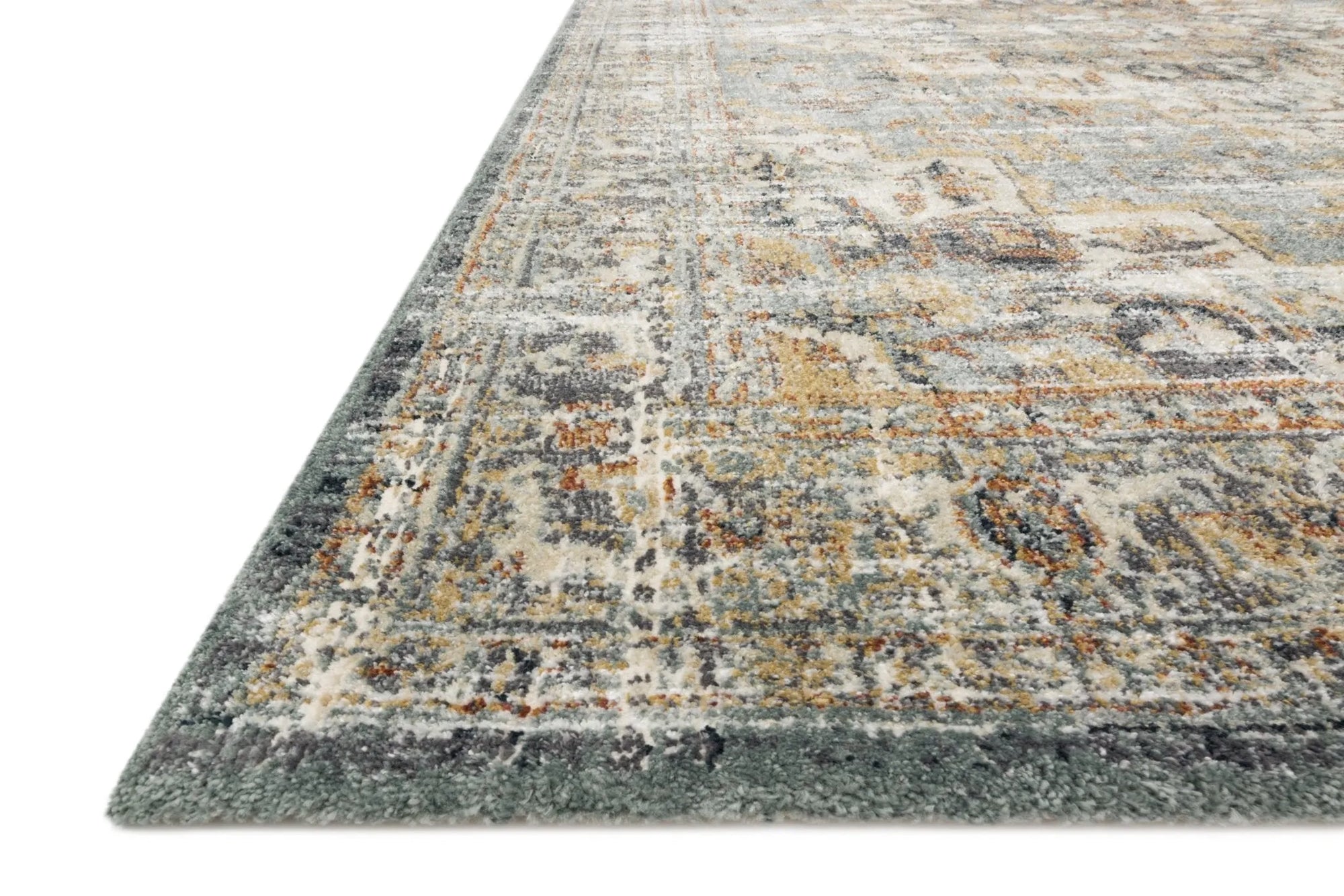 James by Magnolia Home JAE-04 Sky/Multi Rug - Baconco