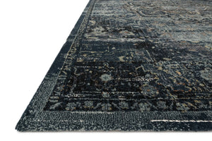 James by Magnolia Home JAE-05 Ocean/Onyx Rug - Baconco