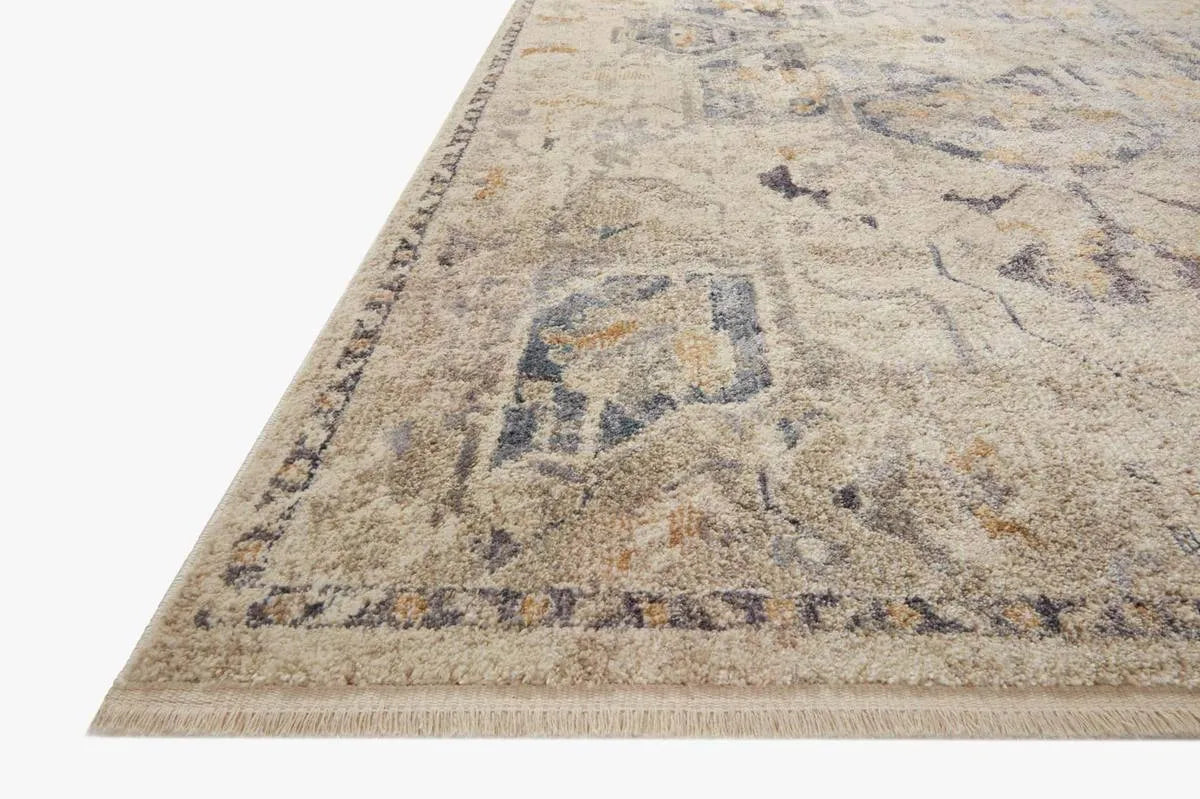 Janey By Magnolia Home Jay-01 Natural/Indigo Rug - Baconco