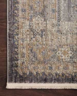 Janey By Magnolia Home Jay-02 Slate/Gold Rug - Baconco