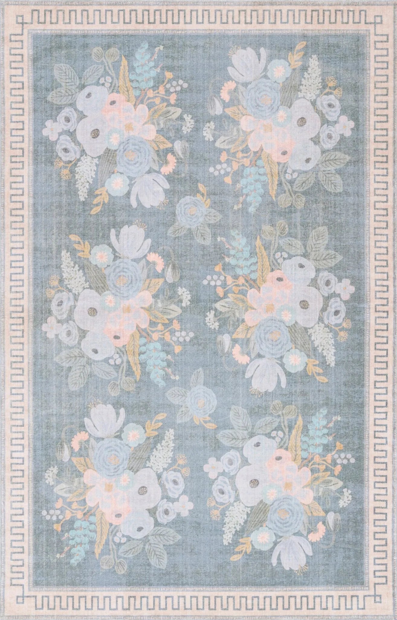 Jardin by Rifle Paper Co JAD-01 Grey Rug - Baconco