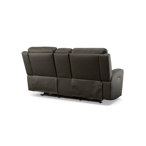 Jarvis Power Reclining Loveseat with Console and Power Headrests - Baconco