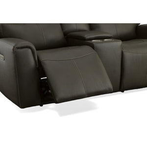 Jarvis Power Reclining Loveseat with Console and Power Headrests - Baconco