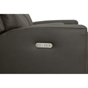 Jarvis Power Reclining Loveseat with Console and Power Headrests - Baconco