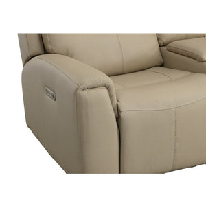 Jarvis Power Reclining Loveseat with Console and Power Headrests - Baconco