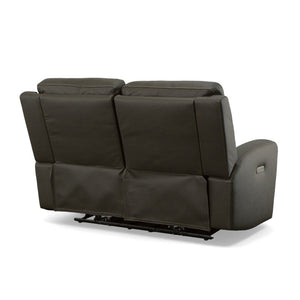 Jarvis Power Reclining Loveseat with Power Headrests - Baconco