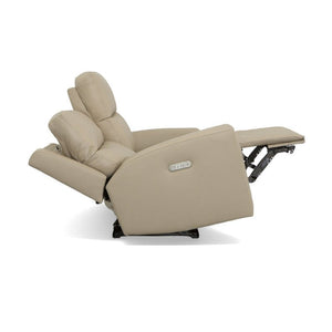 Jarvis Power Reclining Loveseat with Power Headrests - Baconco