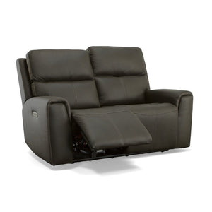 Jarvis Power Reclining Loveseat with Power Headrests - Baconco