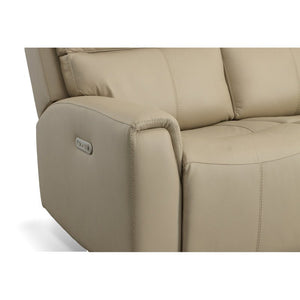 Jarvis Power Reclining Loveseat with Power Headrests - Baconco