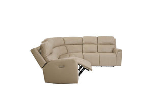 Jarvis Power Reclining Sectional with Power Headrest - Baconco