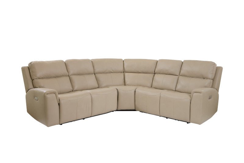 Jarvis Power Reclining Sectional with Power Headrest - Baconco