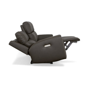 Jarvis Power Reclining Sofa with Power Headrests - Baconco