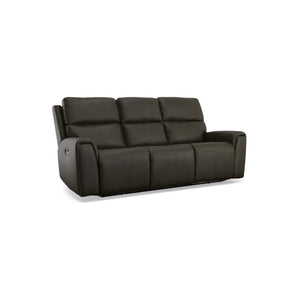 Jarvis Power Reclining Sofa with Power Headrests - Baconco