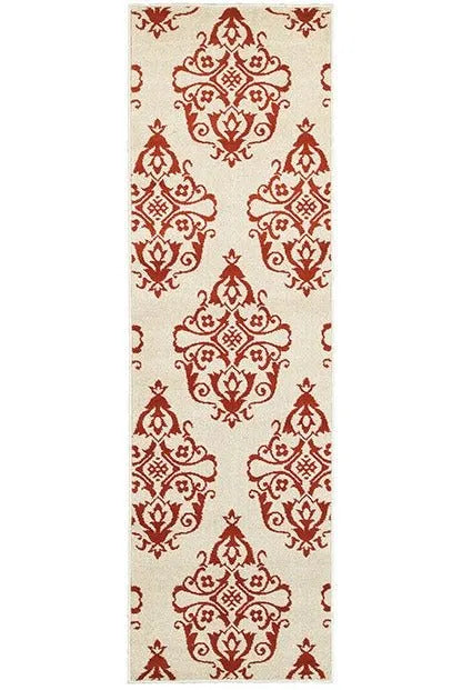 Jayden 7412D Ivory Rust Rug - Baconco