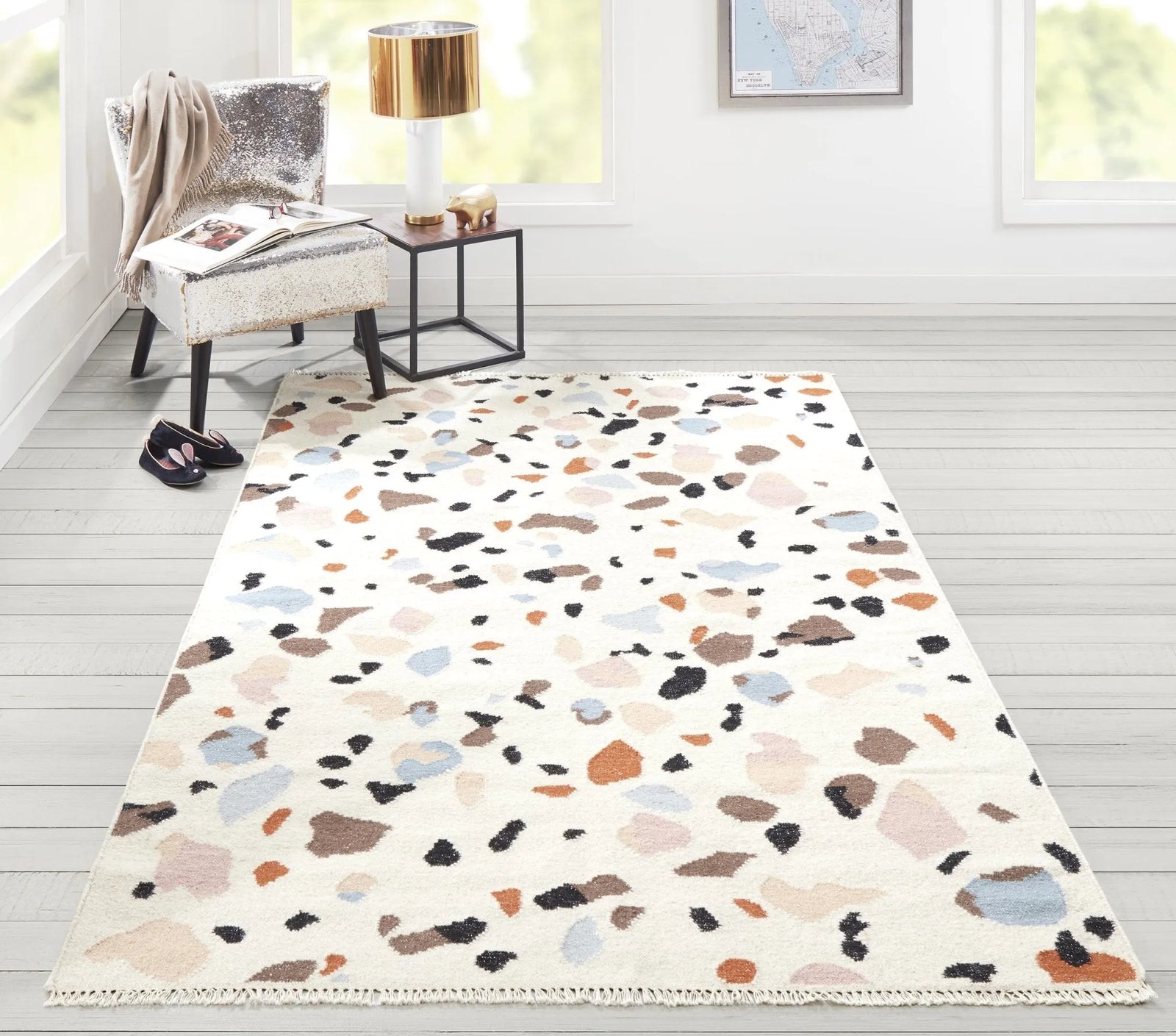 Jem By Novogratz Jem-2 Terri Ivory Rugs - Baconco