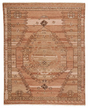 Jinsen JIN01 Beige/Camel Rug - Baconco