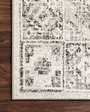 Joaquin JOA-03 Ivory/Charcoal Rug - Baconco