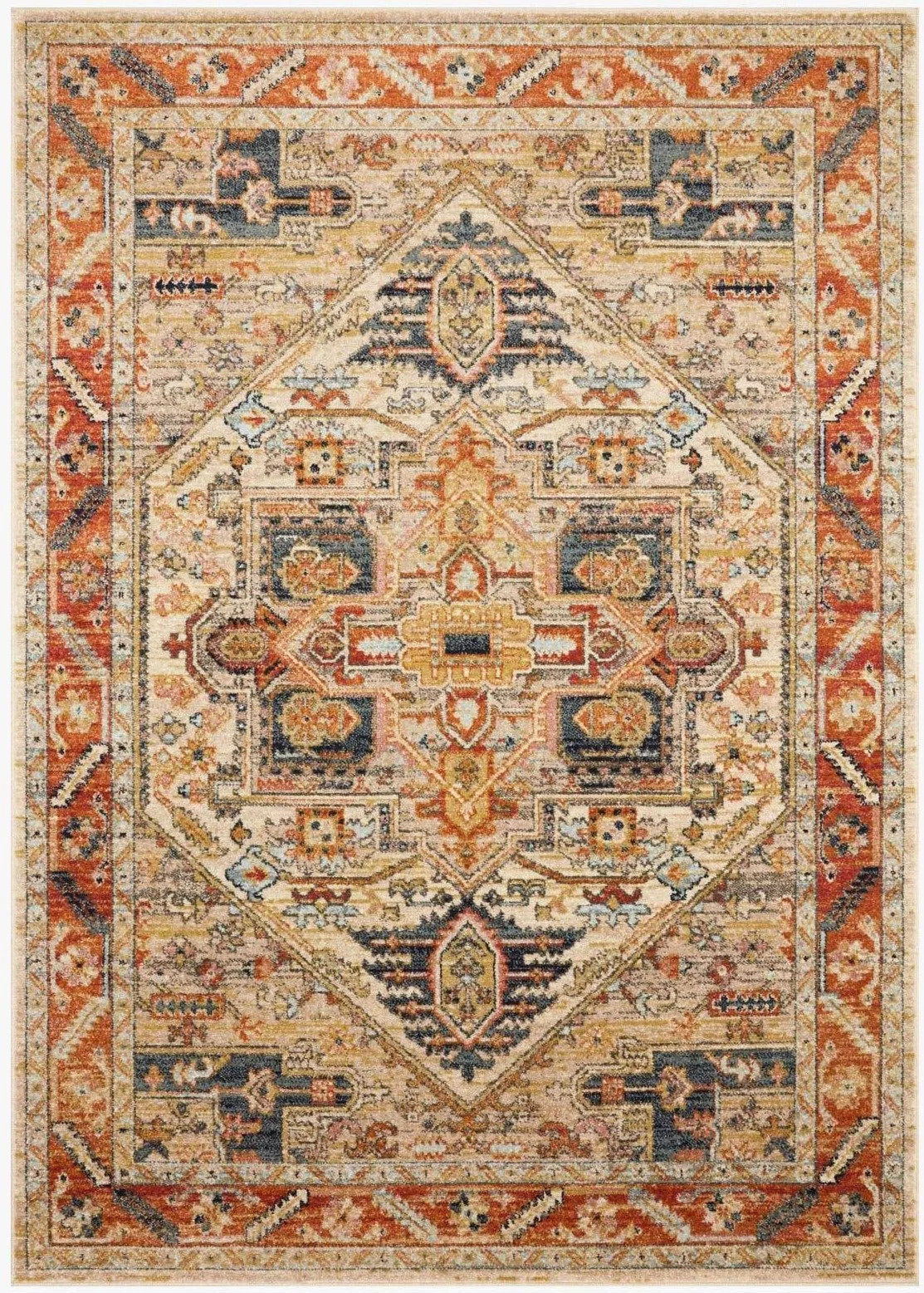 Jocelyn Joc-01 Sand/Multi Rug - Baconco