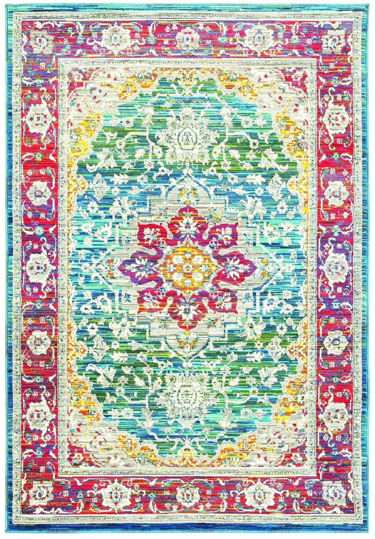 Joli 502x Red/ Multi Rug - Baconco