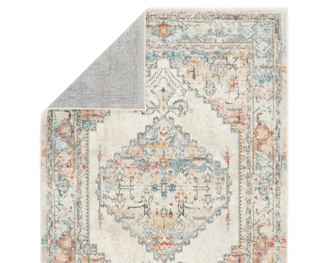 Jolie JOL03 Grey/Multi Rug - Baconco