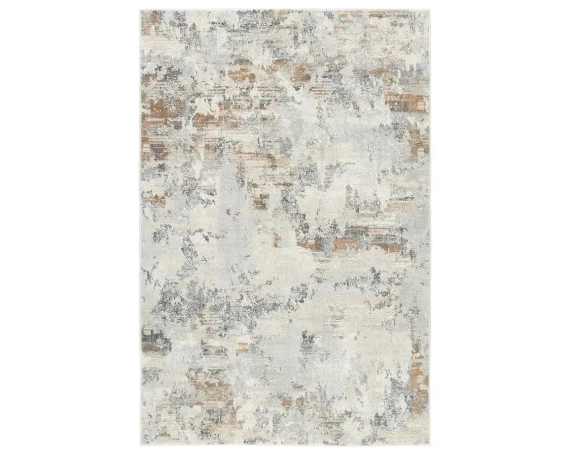 Jolie JOL04 Grey/Ivory Rug - Baconco