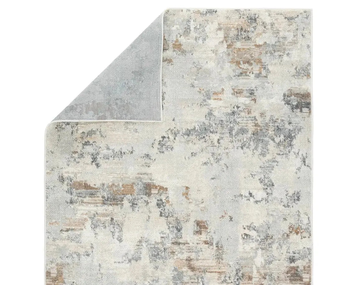 Jolie JOL04 Grey/Ivory Rug - Baconco