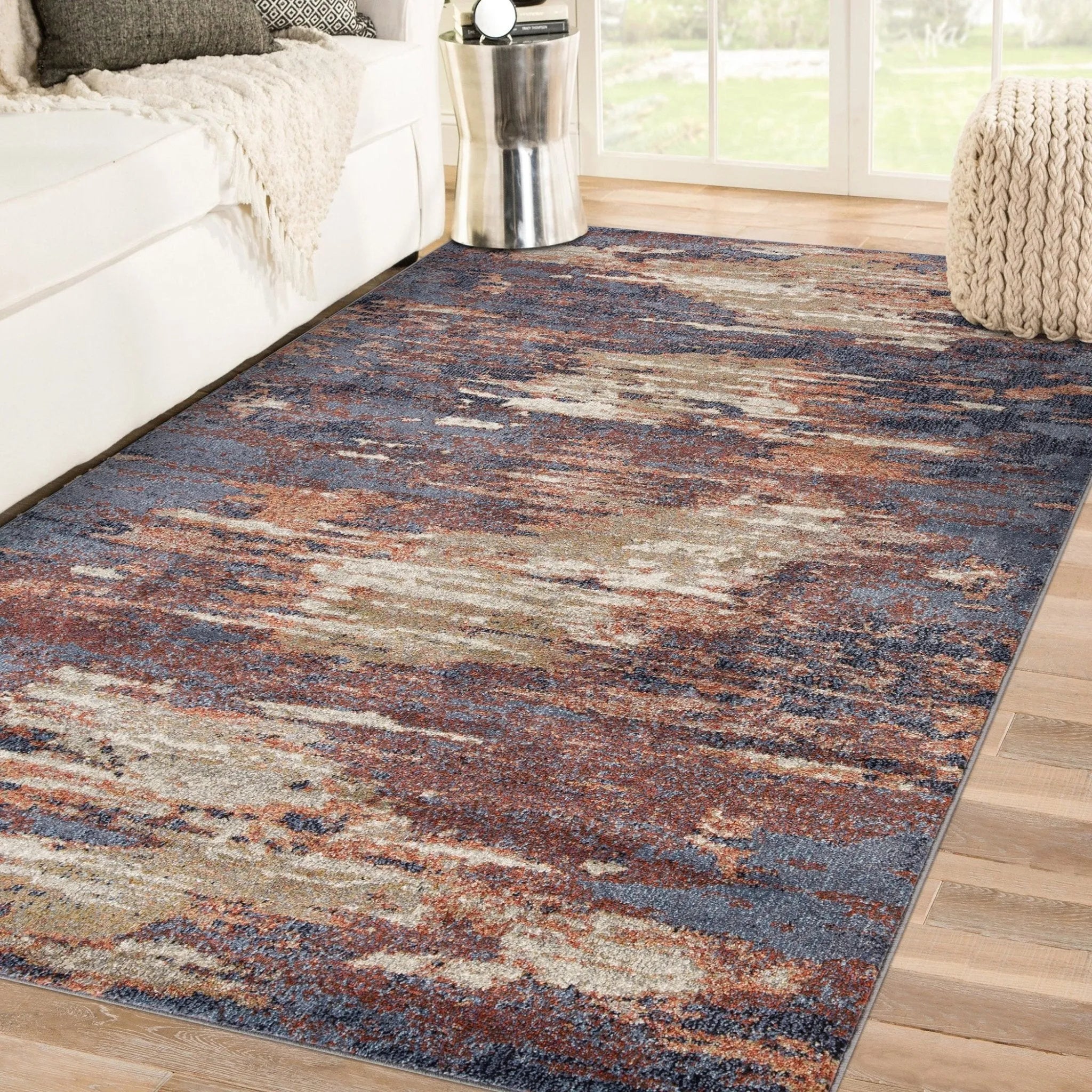 Jordan JOR-5 Rust Rug - Baconco