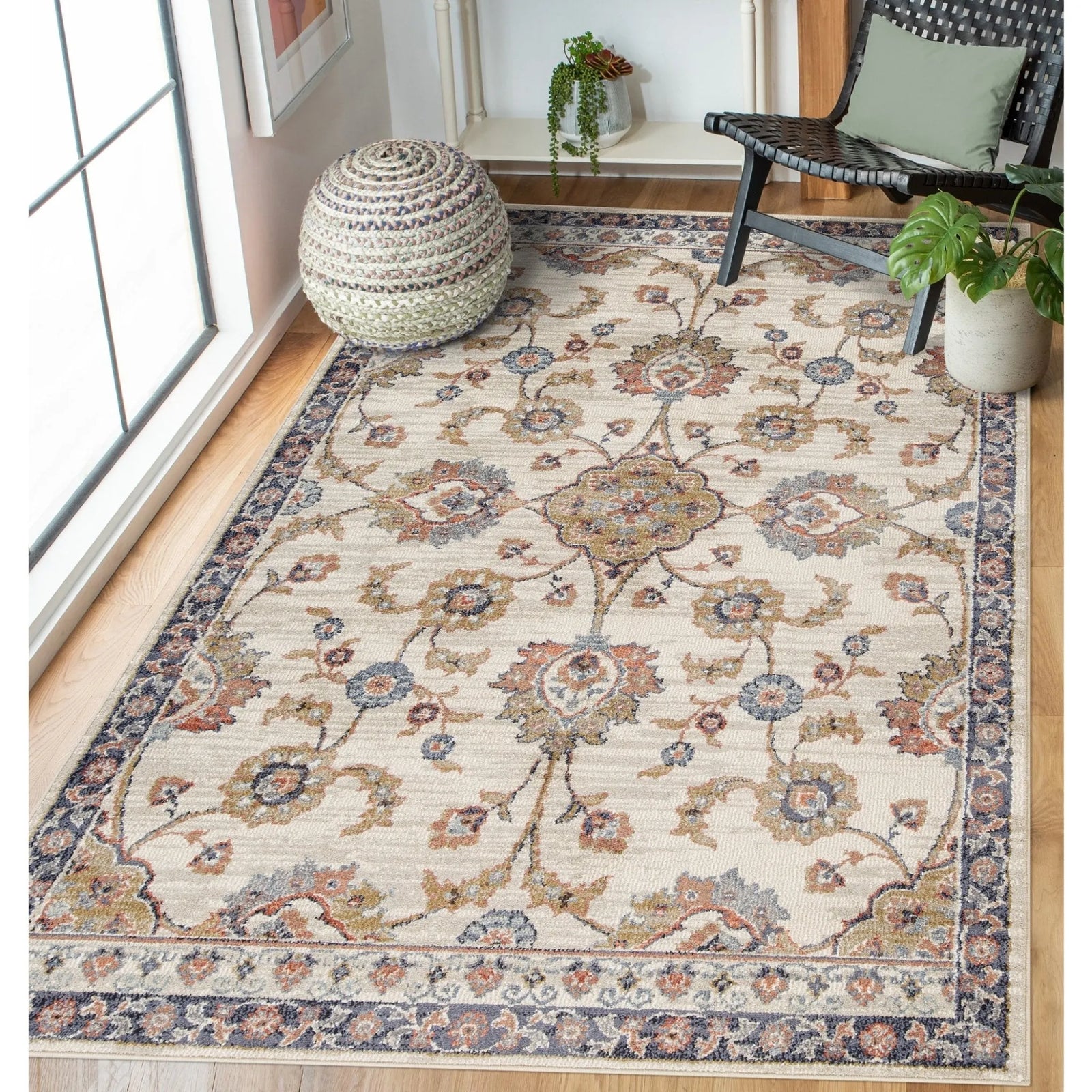 Jordan JOR-8 Ivory Rug - Baconco