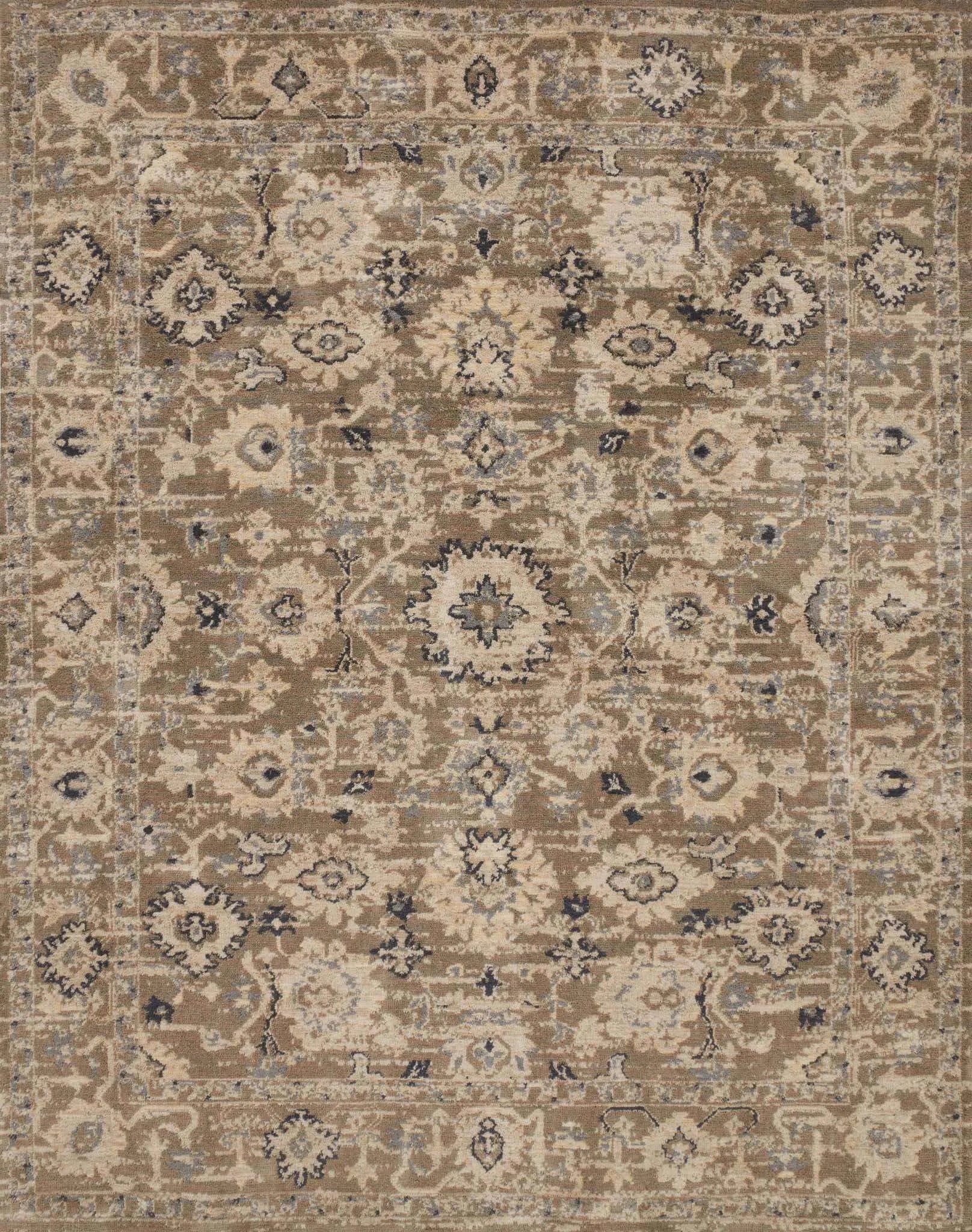 Josephine JK 03 Khaki / Khaki Rug - Baconco