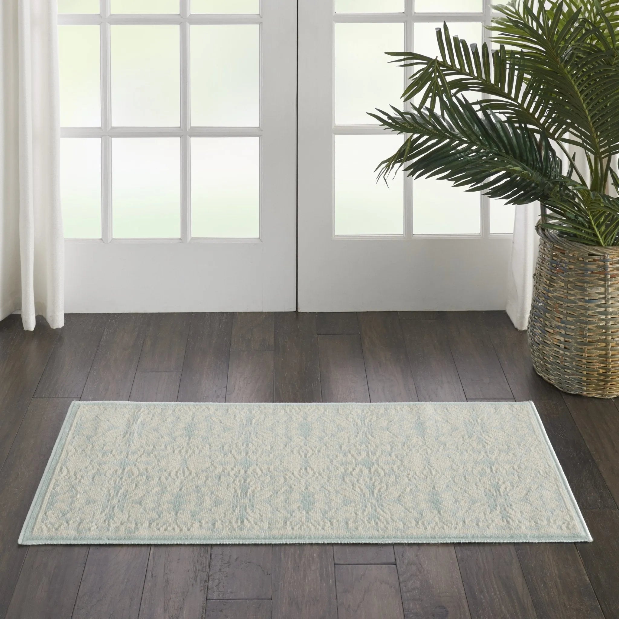 Jubilant JUB06 Ivory/Green Rug - Baconco