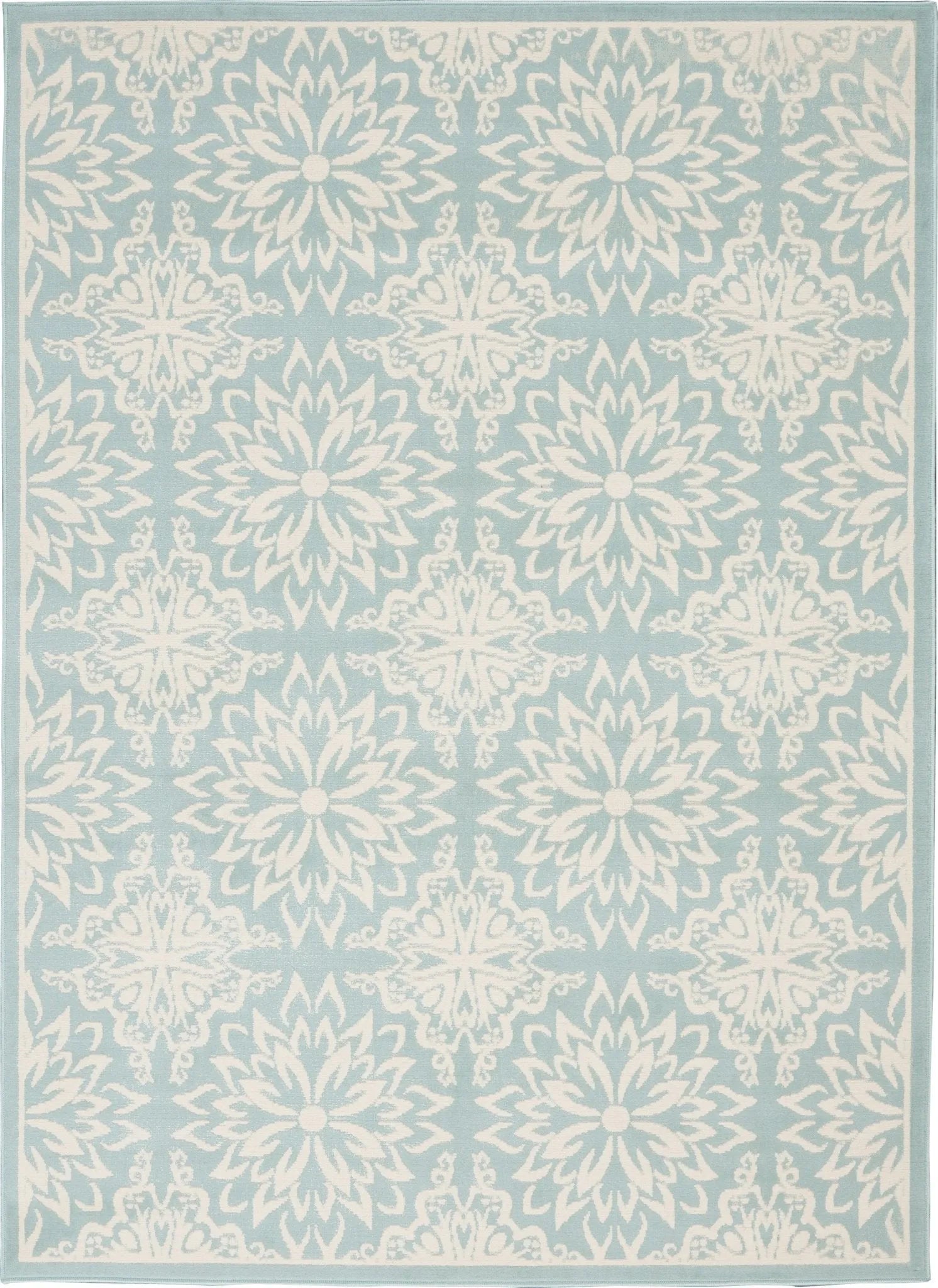 Jubilant JUB06 Ivory/Green Rug - Baconco