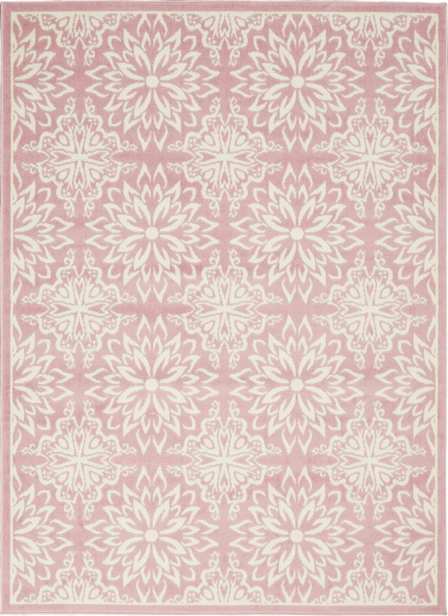 Jubilant JUB06 Ivory/Pink Rug - Baconco