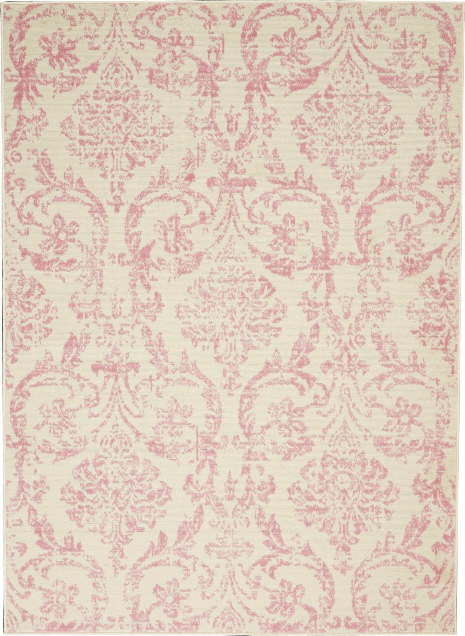 Jubilant JUB09 Ivory/Pink Rug - Baconco