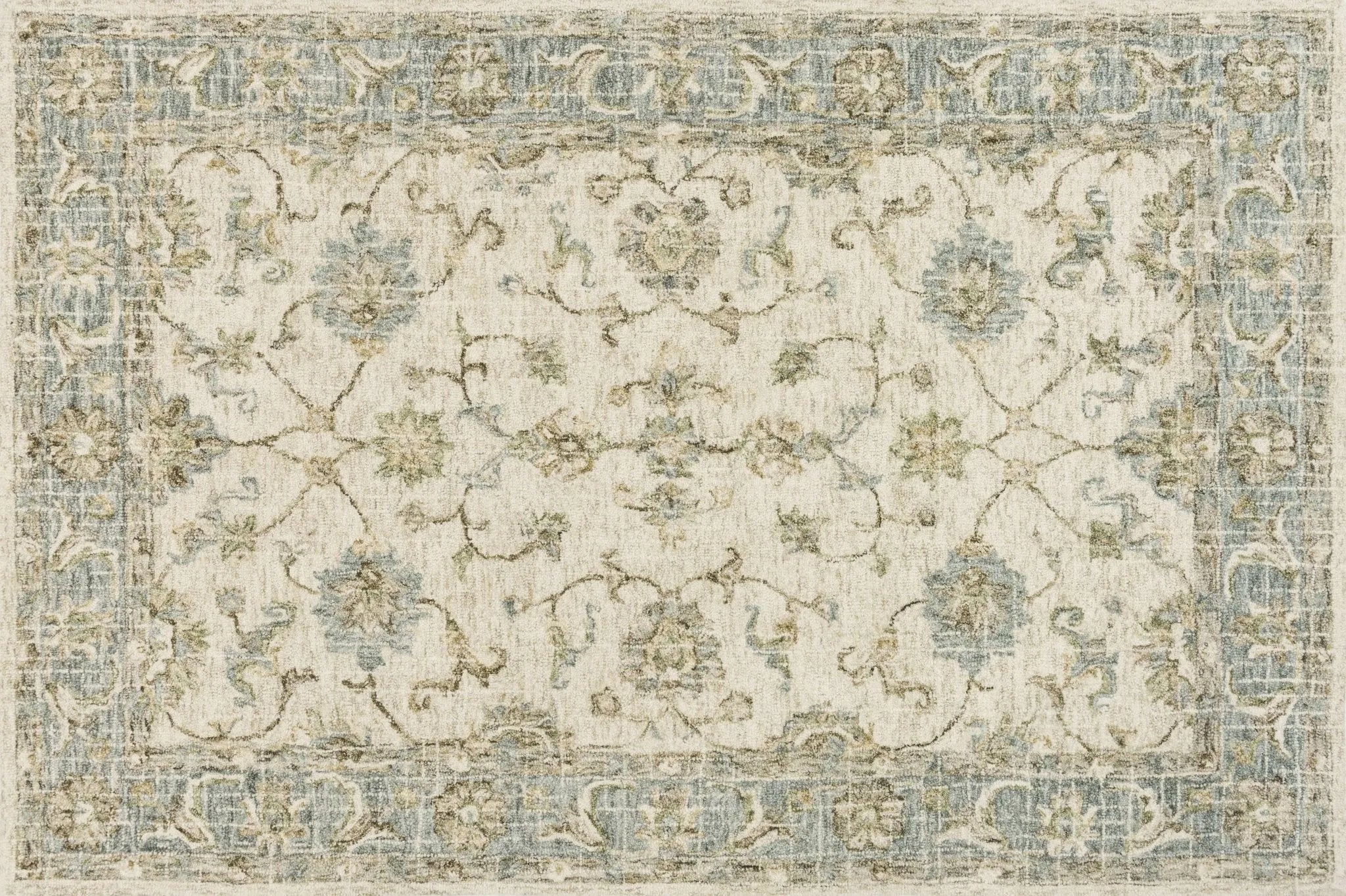 Julian JI 06 Ivory / Spa Rug - Baconco