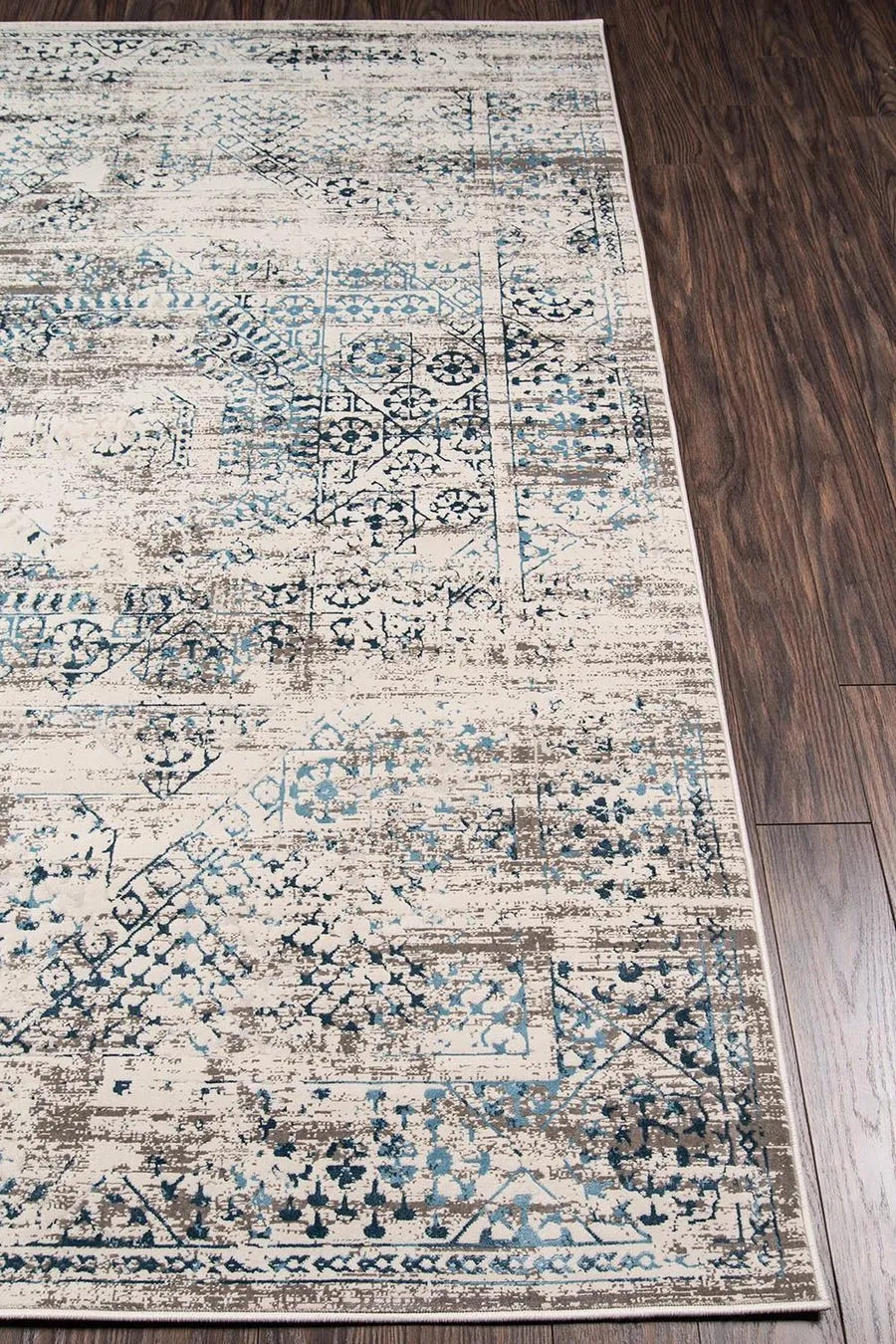 Juliet JU 02 Blue Rug - Baconco