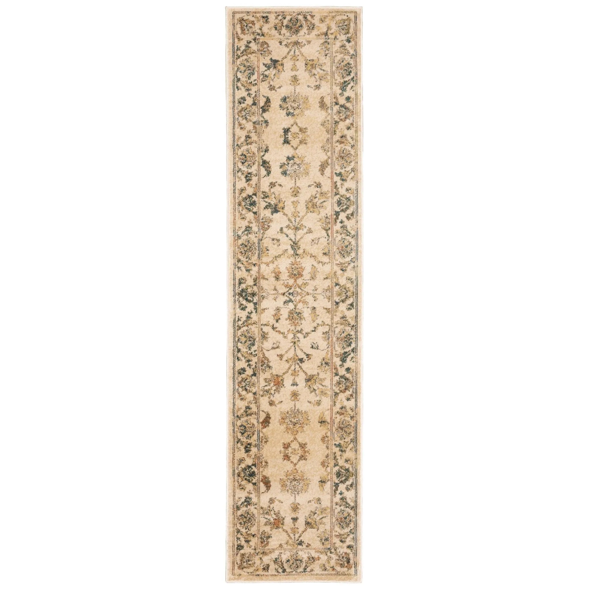 Juliette 1331V Beige/Gold Rug - Baconco