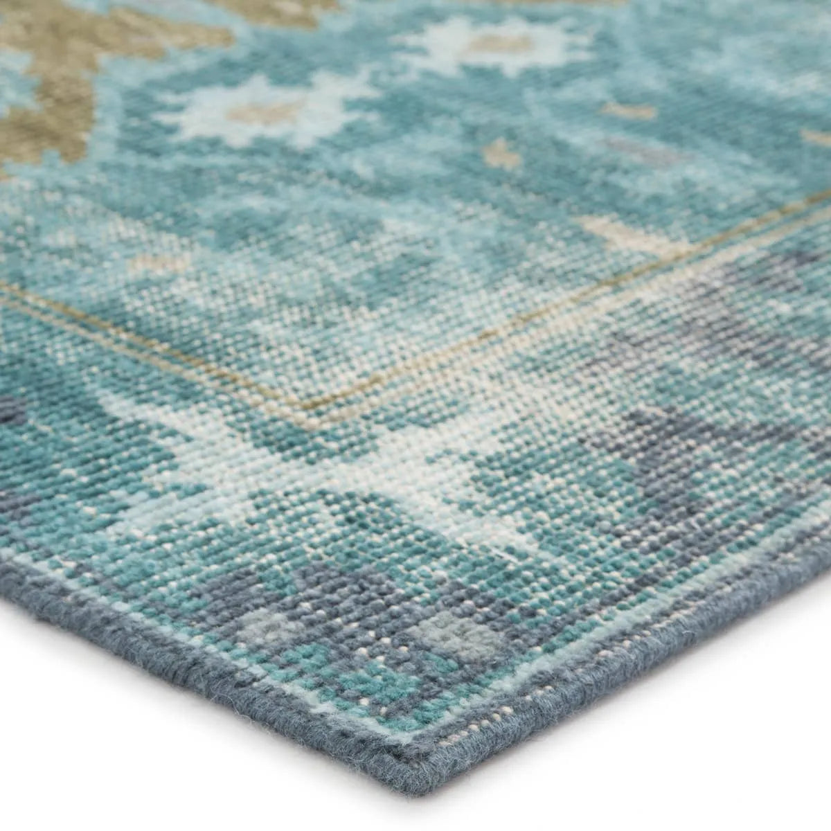 Kai KAI05 Modify Teal /Olive Rug