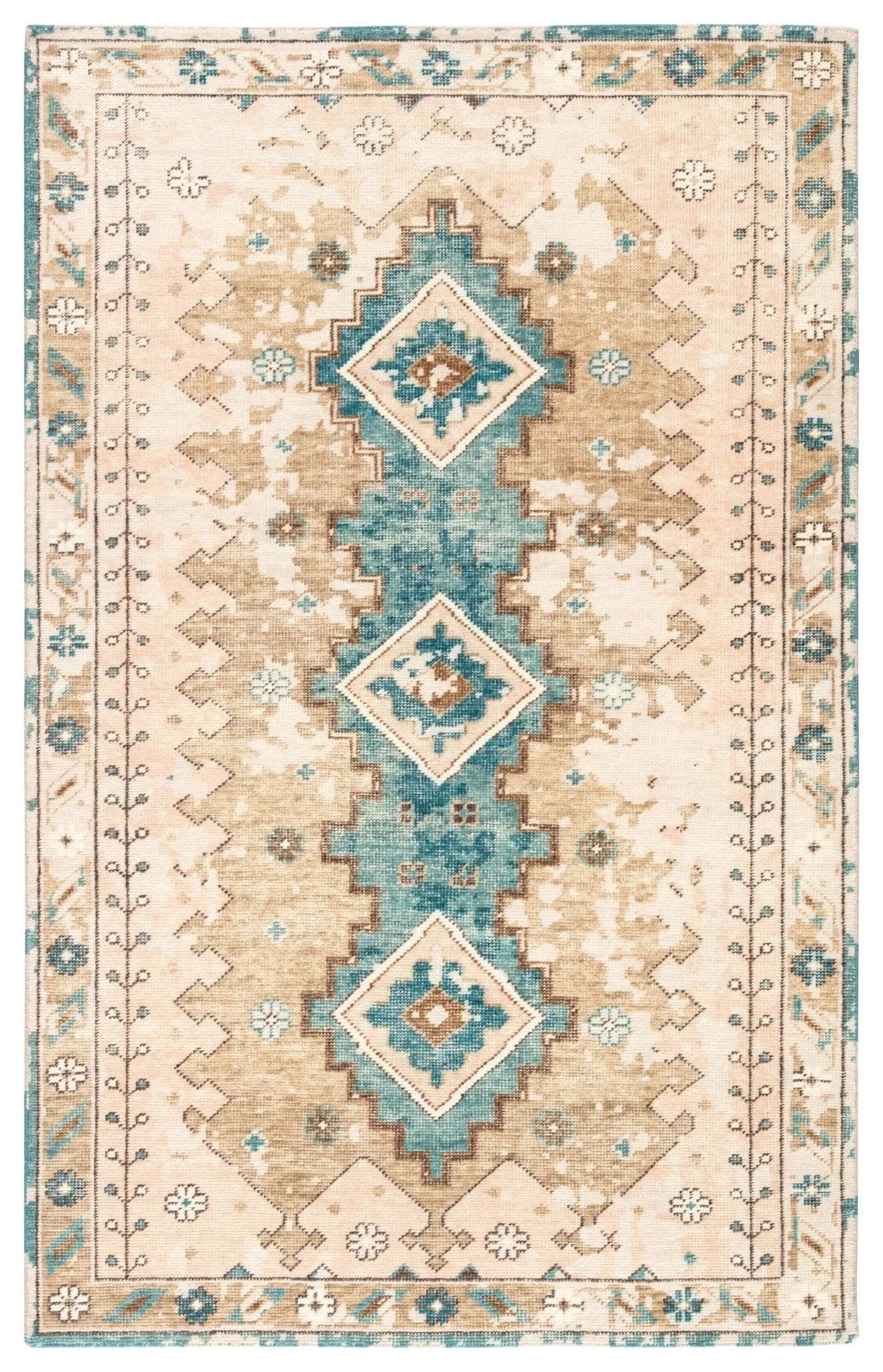 Kai KAI09 Pathos Pink/Blue Rug - Baconco