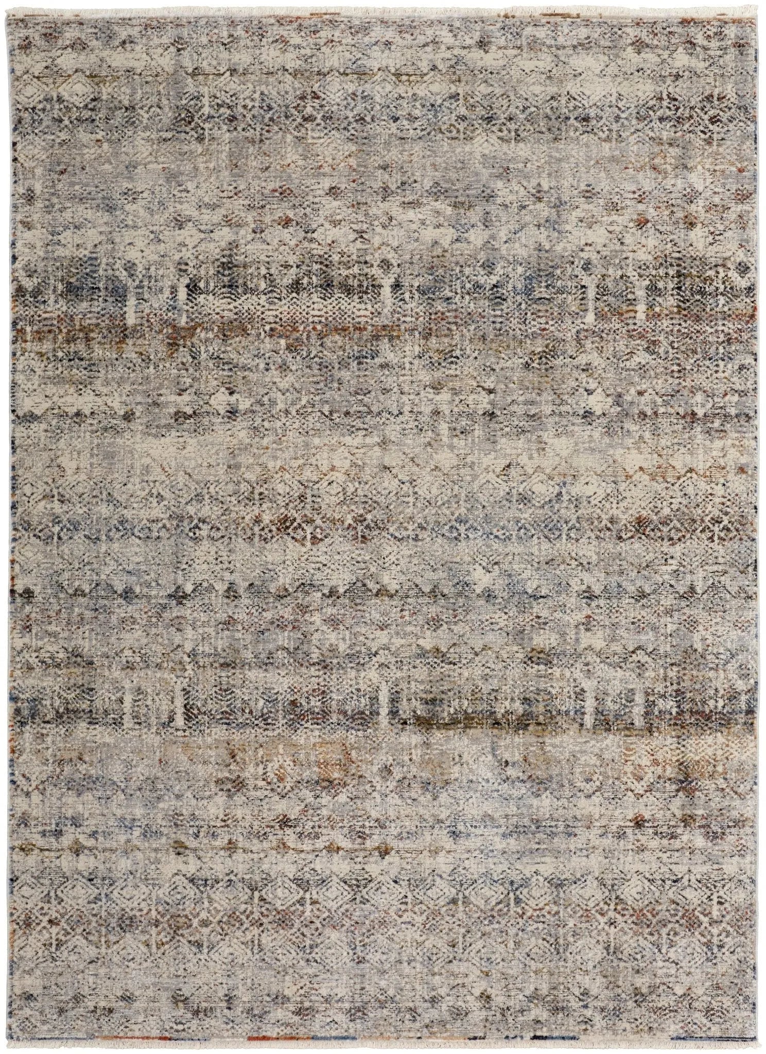 Kaia KAI39GLF Tan/Ivory Rug - Baconco