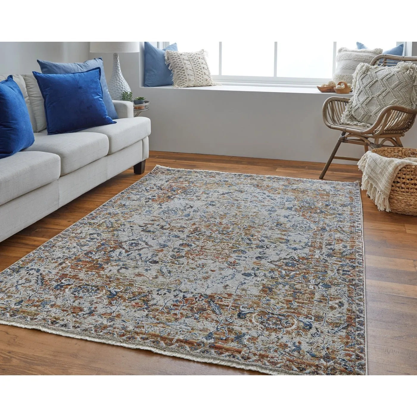 Kaia KAI39HVF Tan/Ivory Rug - Baconco