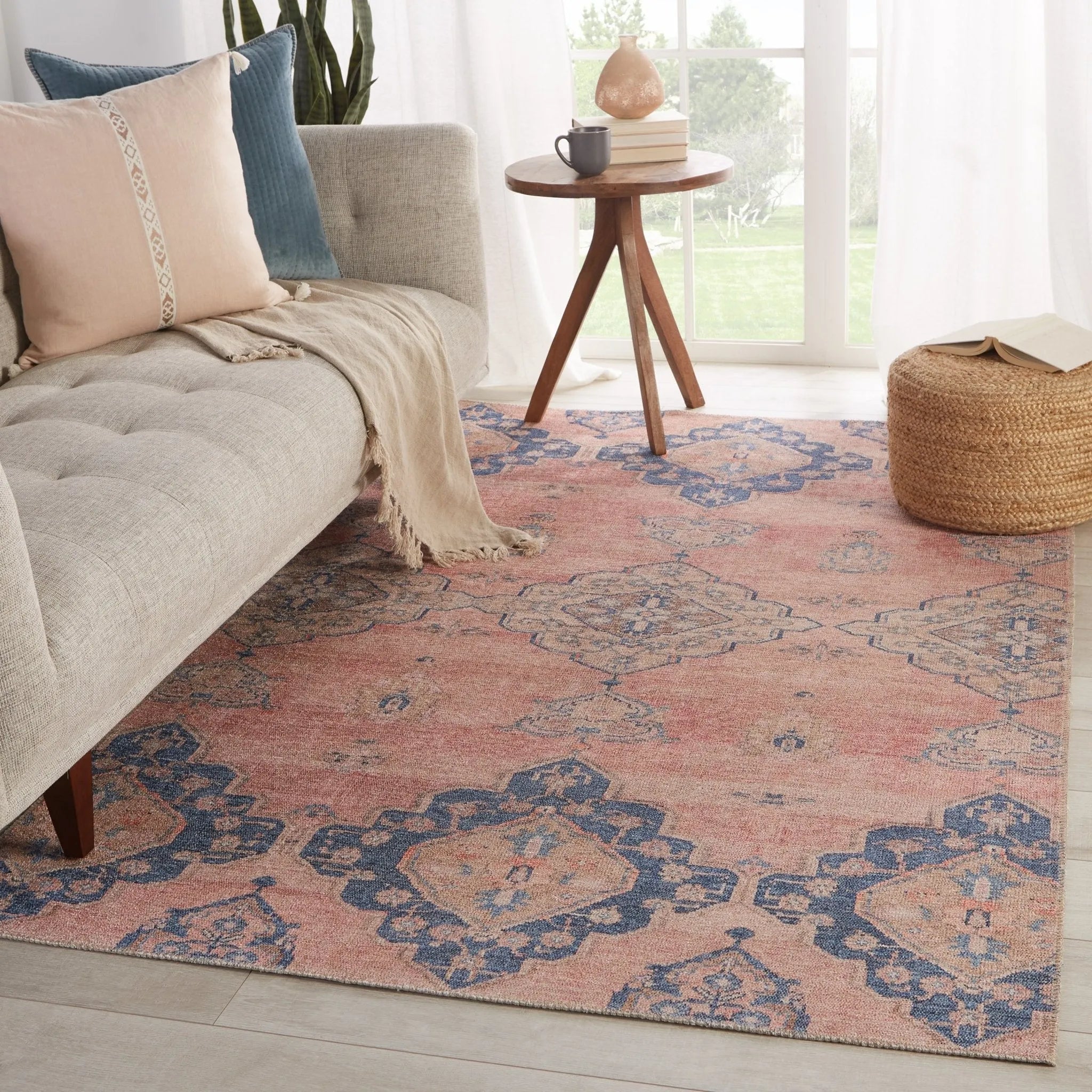 Kairos Kar01 Adalee Pink/Blue Rug - Baconco