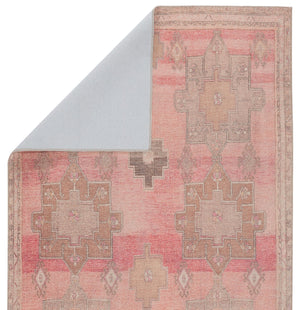 Kairos Kar05 Faron Pink/Tan Rug - Baconco