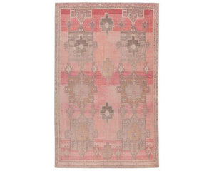 Kairos Kar05 Faron Pink/Tan Rug - Baconco