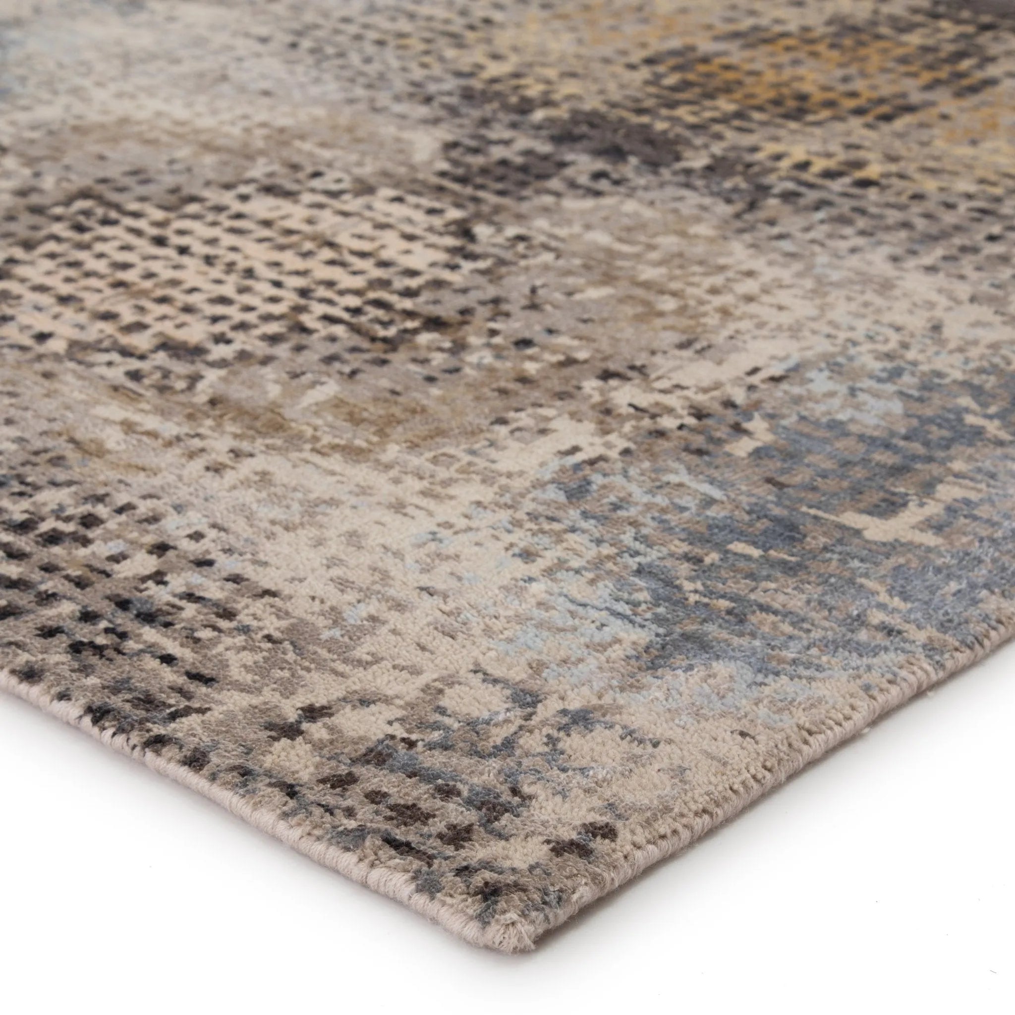 Kaleida By Kavi Kdk01 Lucida Beige/Light Blue Rug - Baconco